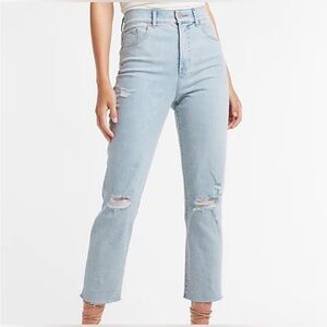 Express MOM JEAN Super High Rise 6R